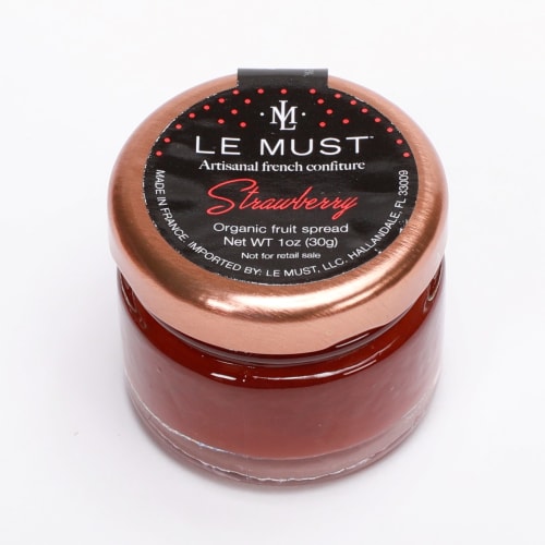 Le Must Organic Premium Strawberry Preserve Mini Jar, 1oz